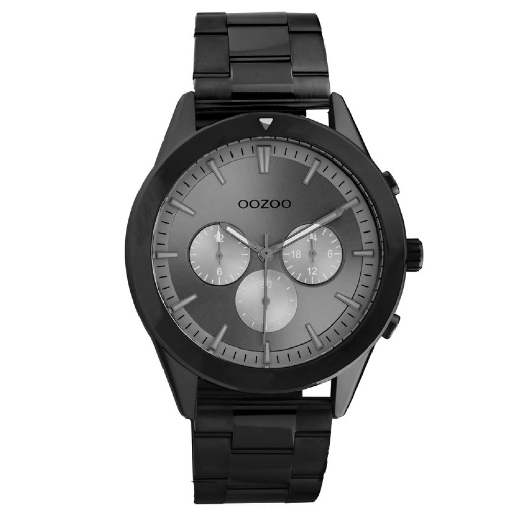 Ρολόι OOZOO Timepieces Black Metal Bracelet C10851