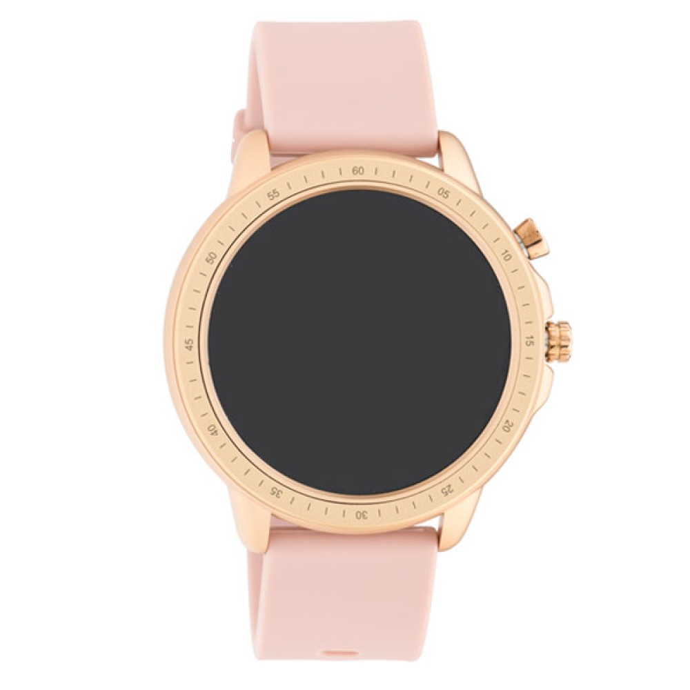 OOZOO Smartwatch Pink Rubber Strap Q00324
