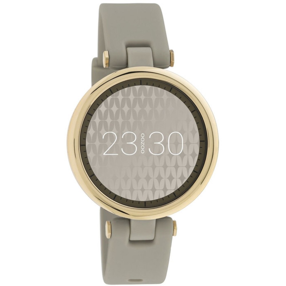 OOZOO Q00401 Smartwatch Grey Rubber Strap