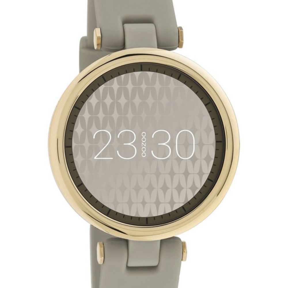 OOZOO Q00401 Smartwatch Grey Rubber Strap