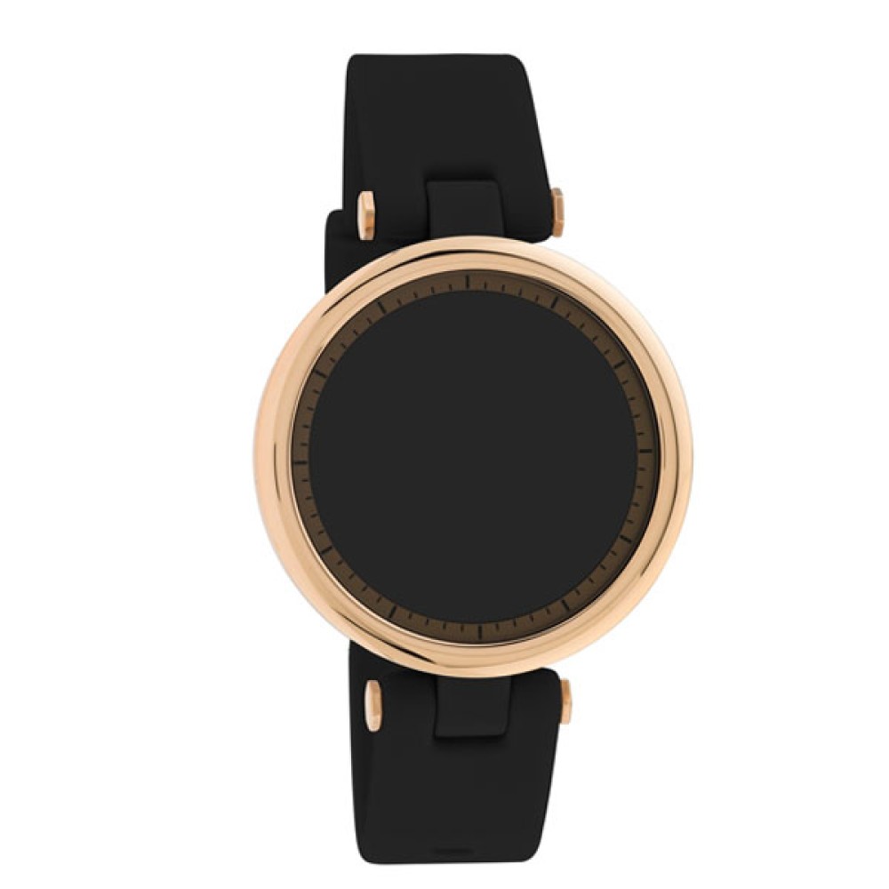 OOZOO Smartwatch Black Rubber Strap Q00406