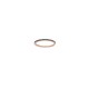 Δαχτυλίδι σχέδιο ολόβερο με μαύρα ζιργκόν από ροζ χρυσό 9 καρατίων
