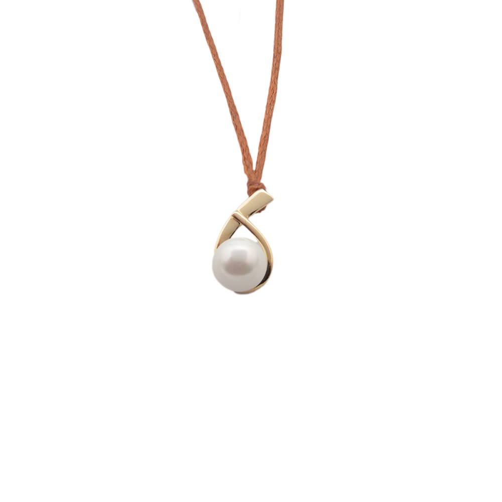 Gold 9ct. Pearl pendant