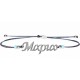 Sterling silver 925°.Maria name bracelet on cord