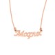 Sterling silver 925°.Maria name necklace on chain