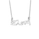 Sterling silver 925°.Eleni name necklace on chain