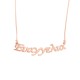Sterling silver 925°.Euaggelia name necklace on chain