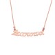 Sterling silver 925°.Despoina name necklace on chain