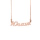Sterling silver 925°.Hliana name necklace on chain