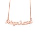 Sterling silver 925°.Marilena name necklace on chain
