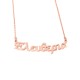 Sterling silver 925°.Eleutheria name necklace on chain