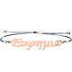 Sterling silver 925°.Eufimia name bracelet on cord
