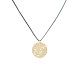 Gold 9ct. Aquarius medallion