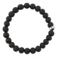 Onyx bead bracelet