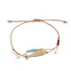 Gold 9ct. Fish in 9ct gold bolo bracelet