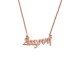 Sterling silver 925°.Dafni name necklace on chain