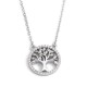 Sterling silver 925°. Tree of Life pendant on chain