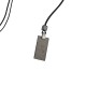 Sterling silver 925°. Leo Zodiac necklace on cord