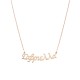 Sterling silver 925°.Gabriella name necklace on chain