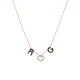 Sterling silver 925°. Necklace with choice of charms