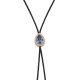 Sterling silver 925°. Y-necklace with teardrop CZ