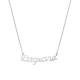Sterling silver 925°. Name necklace on chain