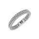 Stainless steel double chain bracelet