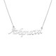 Sterling silver 925°.Andriana name necklace on chain