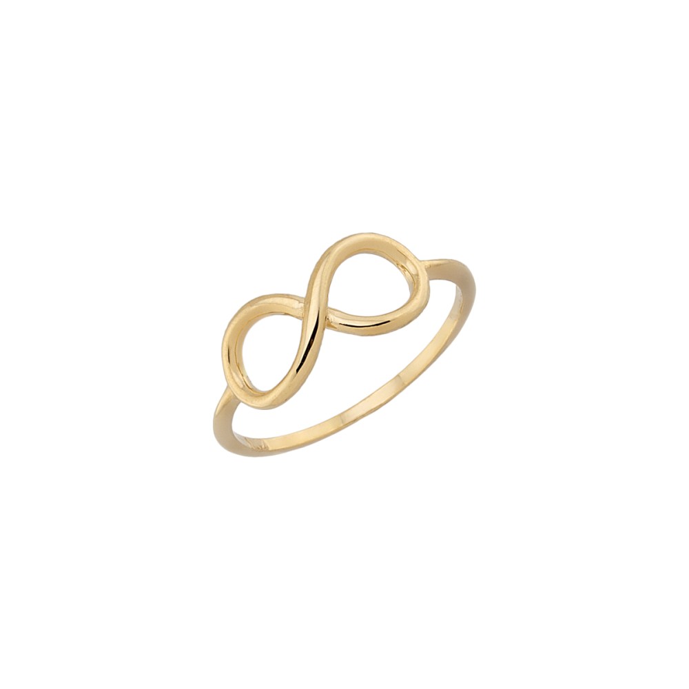 Gold 9ct. Infinity ring
