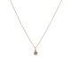 Sterling silver 925°. Mati with enamel on chain necklace