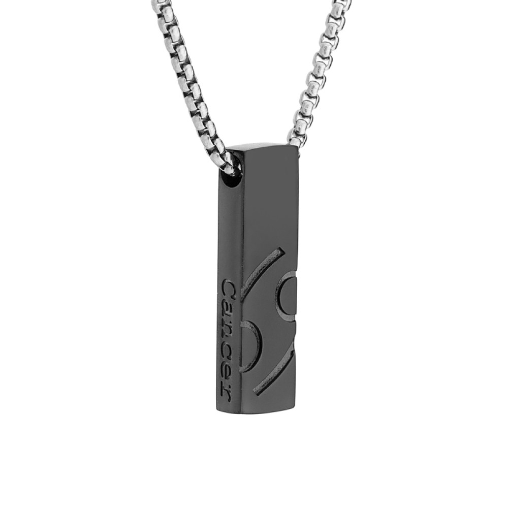 Stainless Steel. Unisex zodiac necklace