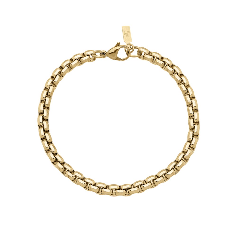 Stainless Steel. Thick unisex Box Chain bracelet