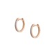 Sterling silver 925°. Hoops with CZ