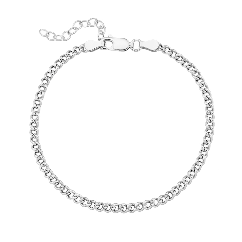 Sterling silver 925°. Links chain bracelet