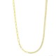 Sterling silver 925°. Links chain with riviera CZ necklace