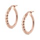 Sterling silver 925°. Hoops with beads