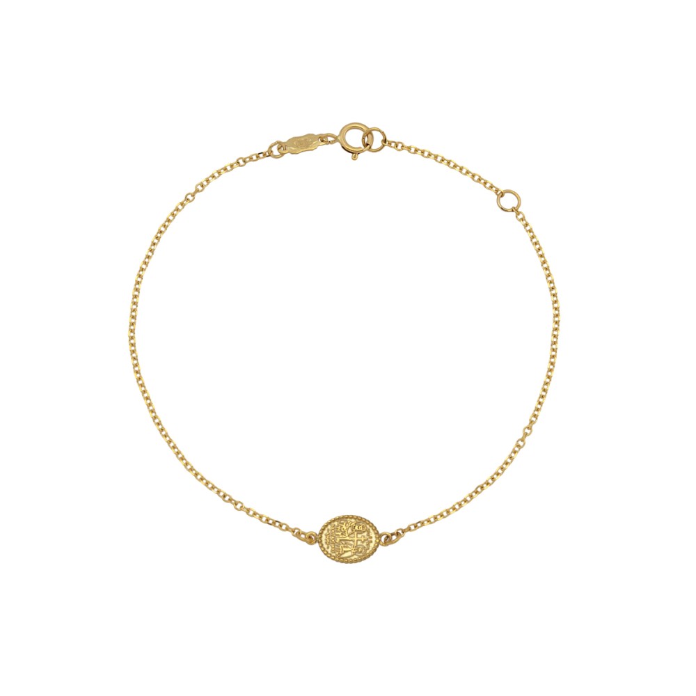 Gold 9ct. Konstantinato bracelet