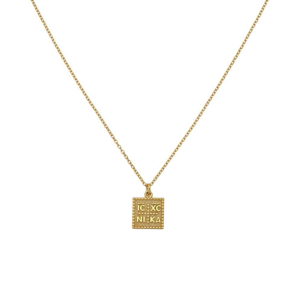 Gold 9ct. Konstantinato necklace