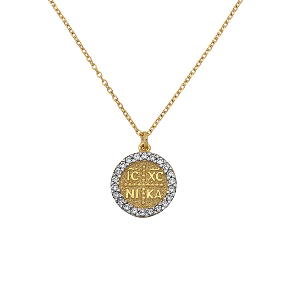 Gold 9ct. Konstantinato necklace