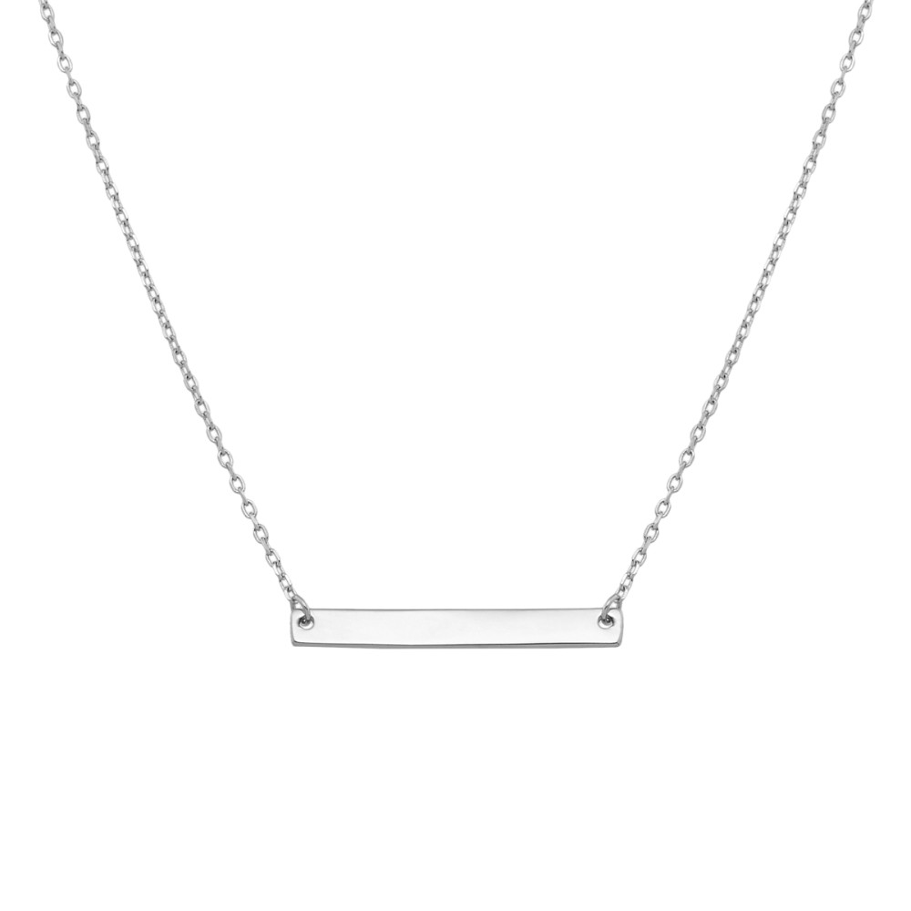 Sterling silver 925°. Identity necklace
