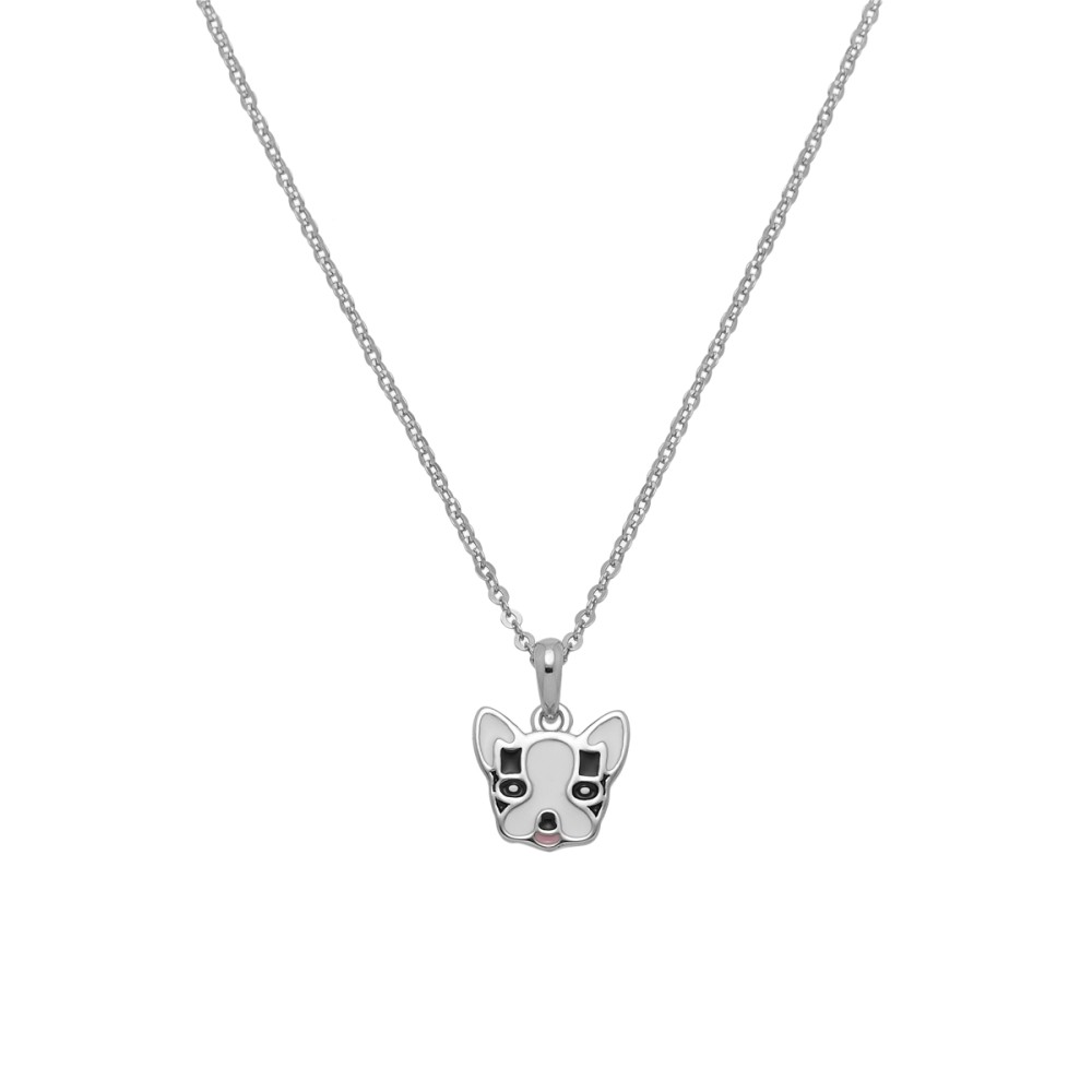 Sterling silver 925°. Puppy dog pendant