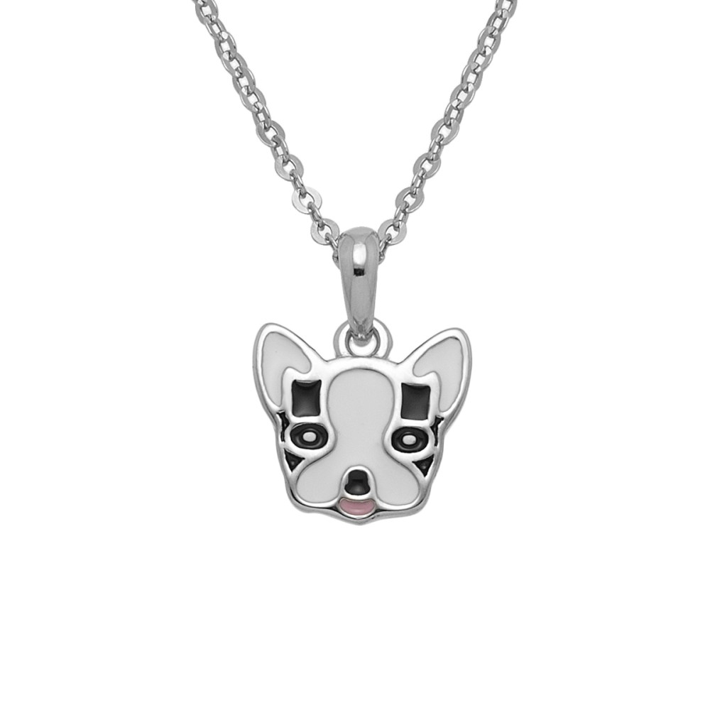 Sterling silver 925°. Puppy dog pendant