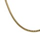 Αλυσίδα κολιέ snake chain από ανοξείδωτο ατσάλι Gold ip