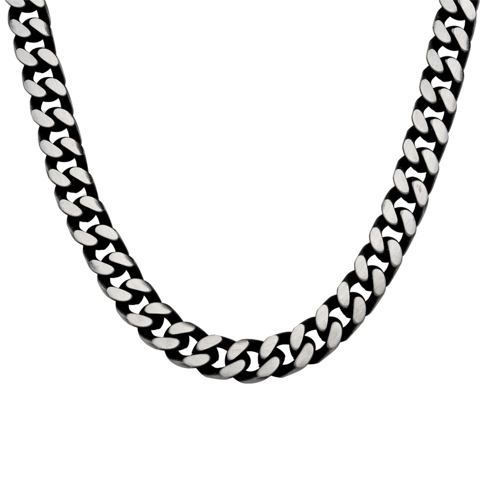 Stainless Steel. Cuban chain necklace