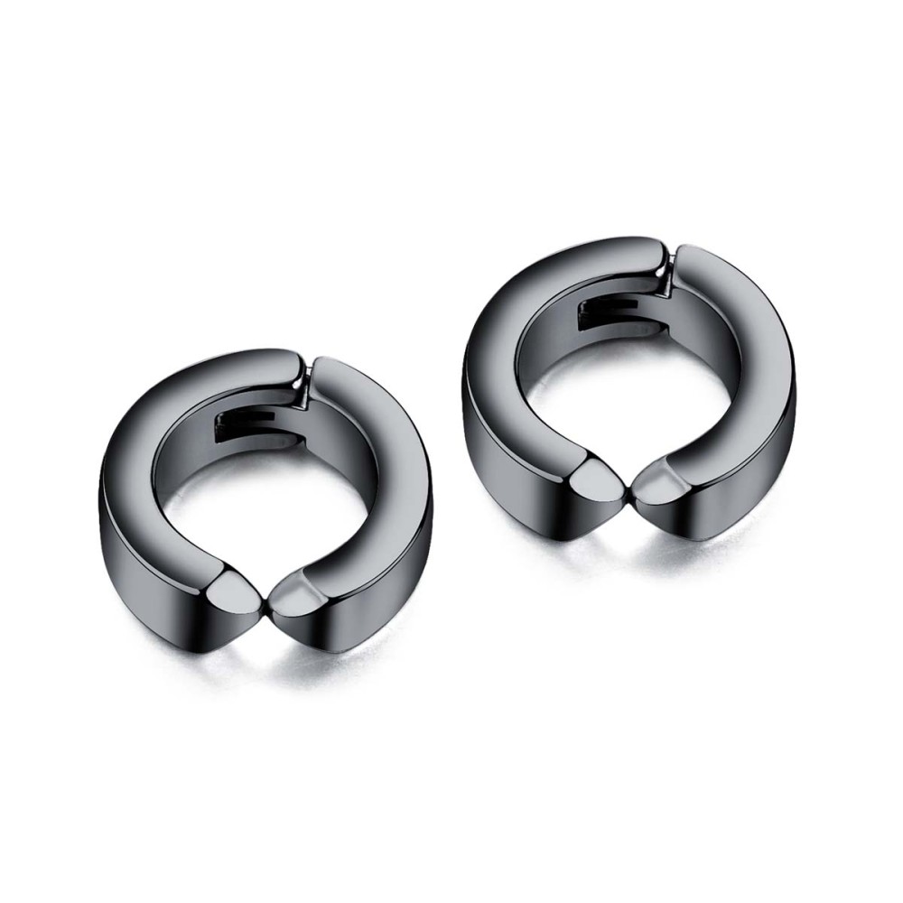 Stainless Steel. Hoop earrings
