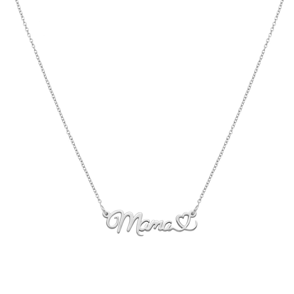 Sterling silver 925°. Mama pendant on chain