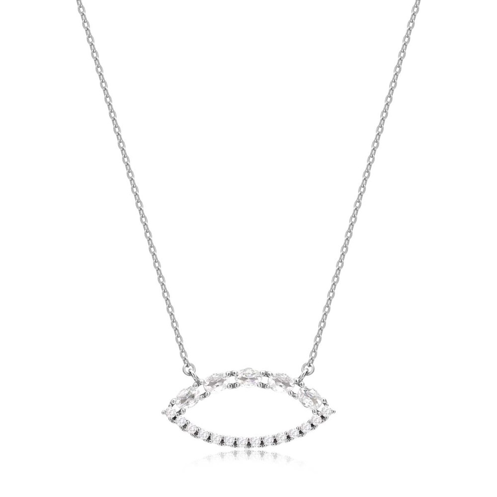 Sterling silver 925°. Mati on chain necklace