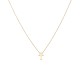 Gold 9ct. Cross on chain necklace