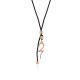 Sterling silver 925°. Lucky 24 cord necklace