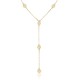Gold 9ct. Y-style necklace